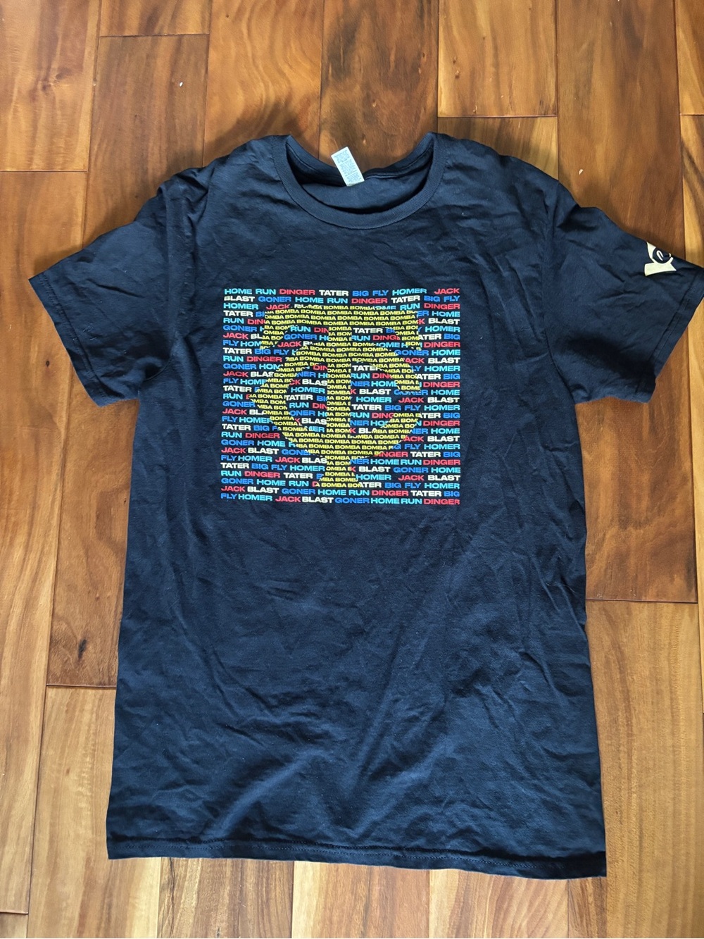 Minnesota Twins Baseball Tee, NWOT. a Bomba Squad homerun graphic, sz. adult M